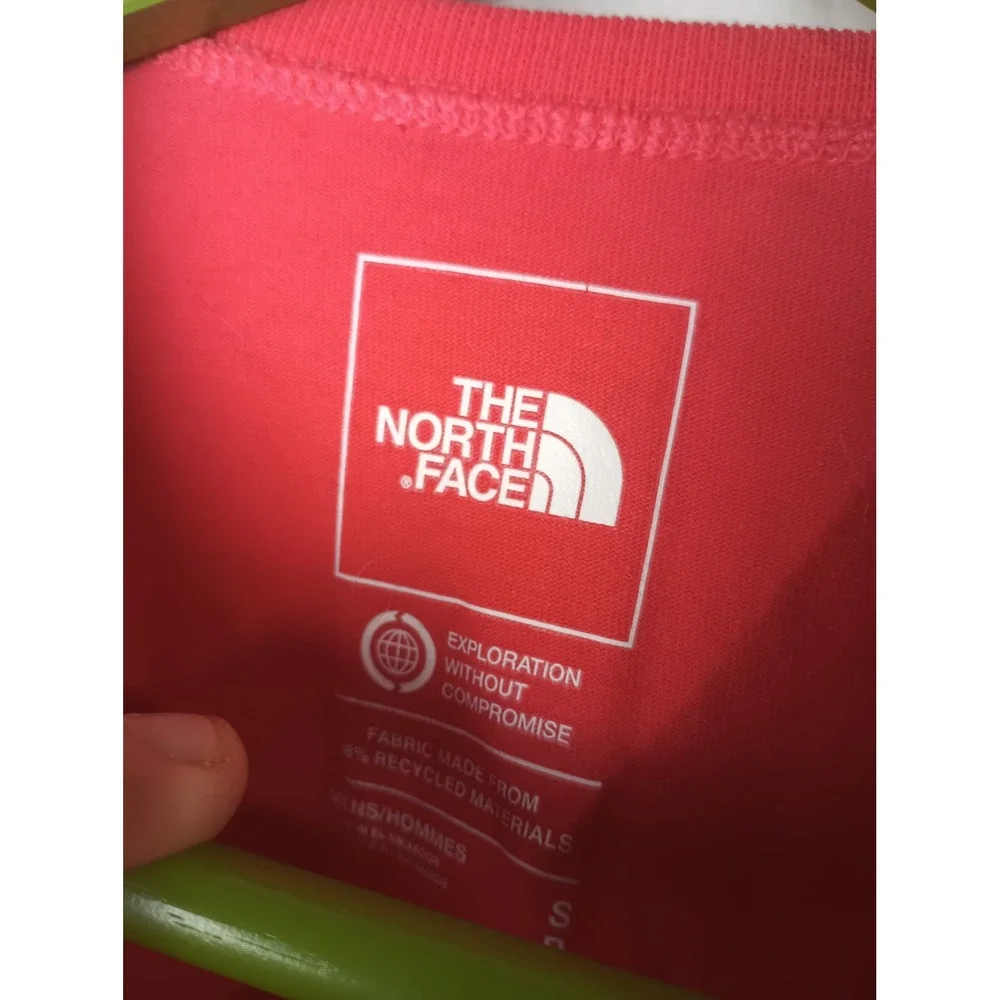 The North Face Mens Year of the Tiger Long Sleeve Graphic T-Shirt Red Small